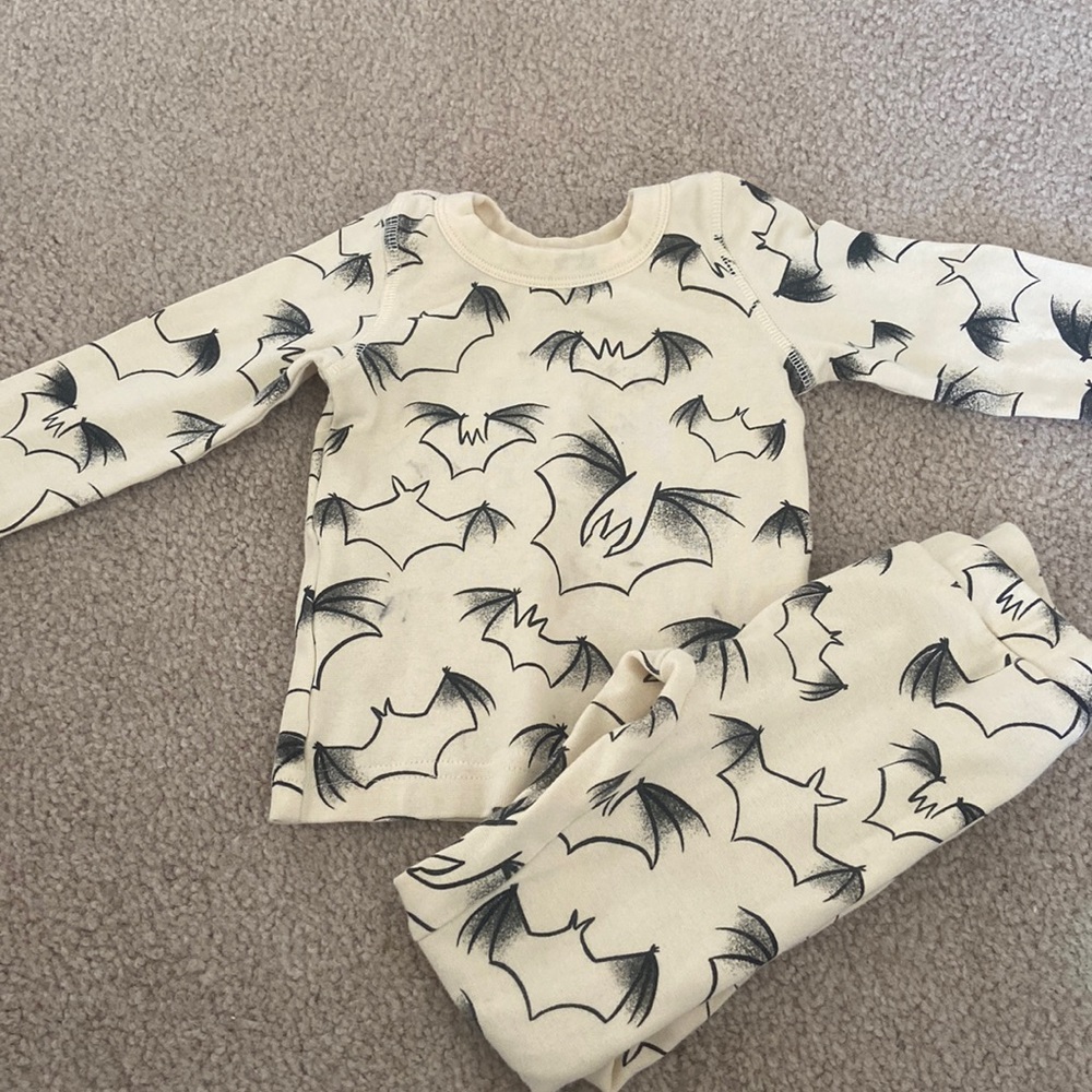 Toddler Halloween Bat Pjs